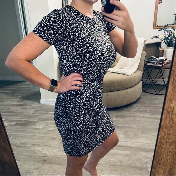 Michael Kors Camo Print Jersey Dress - Picture 3 of 9